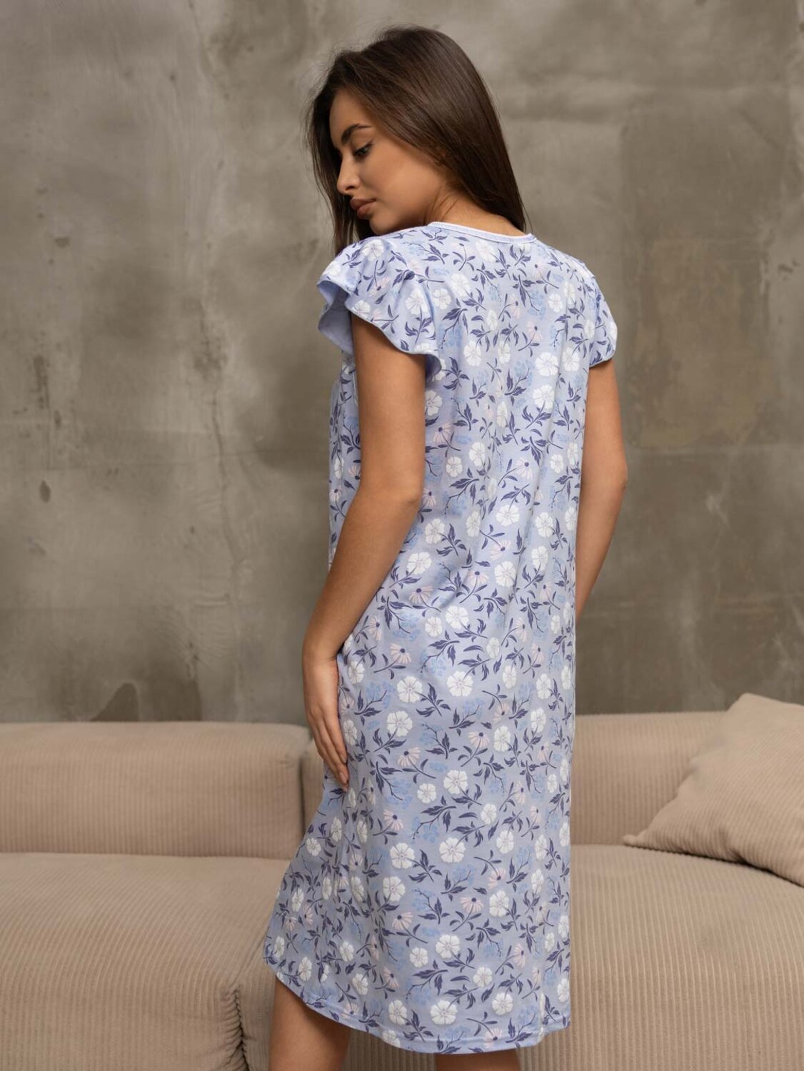 Текс-плюс Сорочка 581537 00-00246709 Голубой