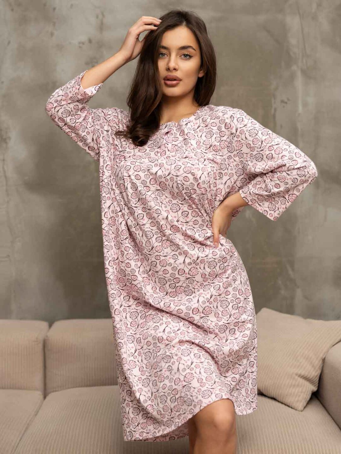 Текс-плюс Сорочка 581539 НФ-00245957 Розовый