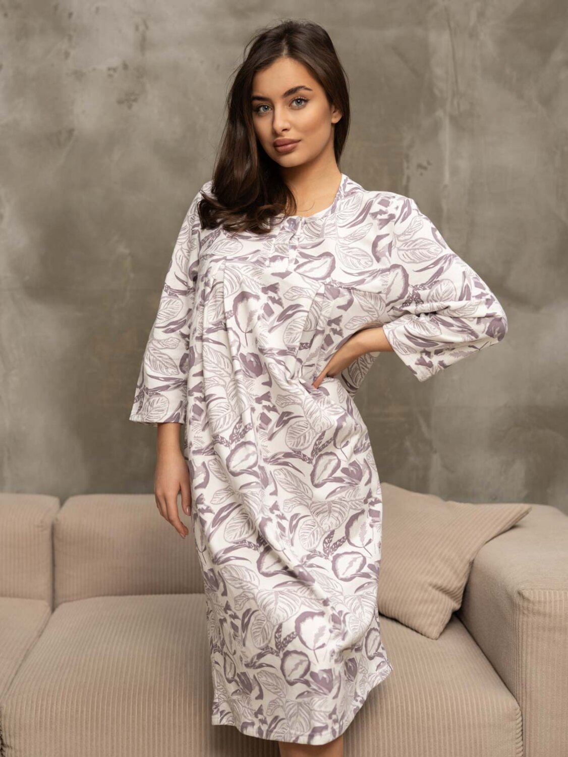 Текс-плюс Сорочка 581541 00-00246302 Какао, молоко