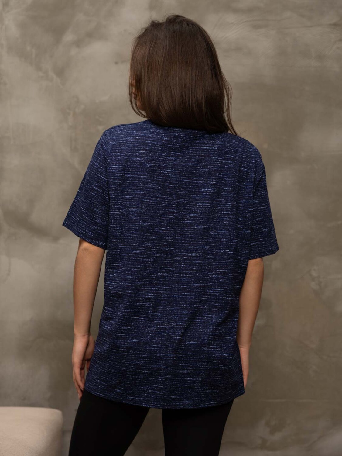 Текс-плюс Футболка 581543 00-00246563 Темно-синий