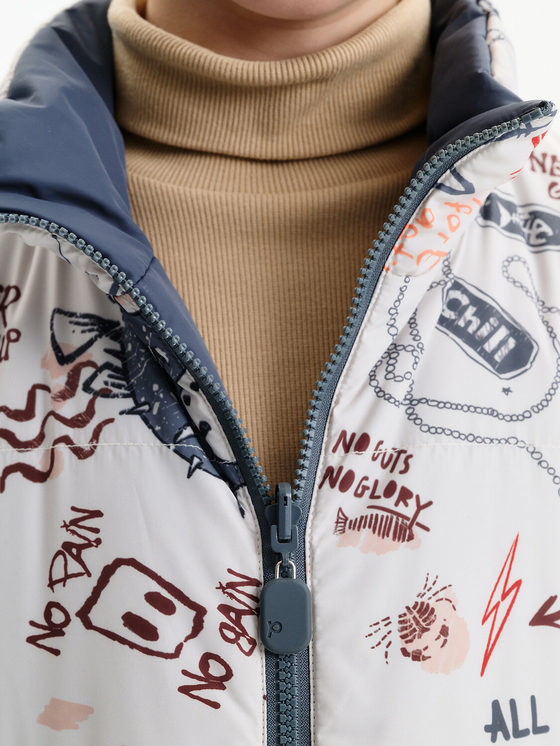 PELICAN Жилет 581567 BZVM3389 Серый