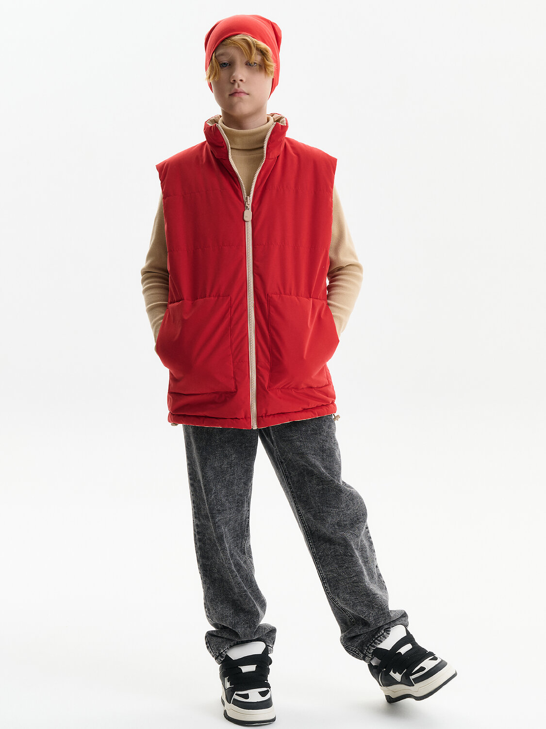 PELICAN Жилет 581568 BZVM3352 Красный