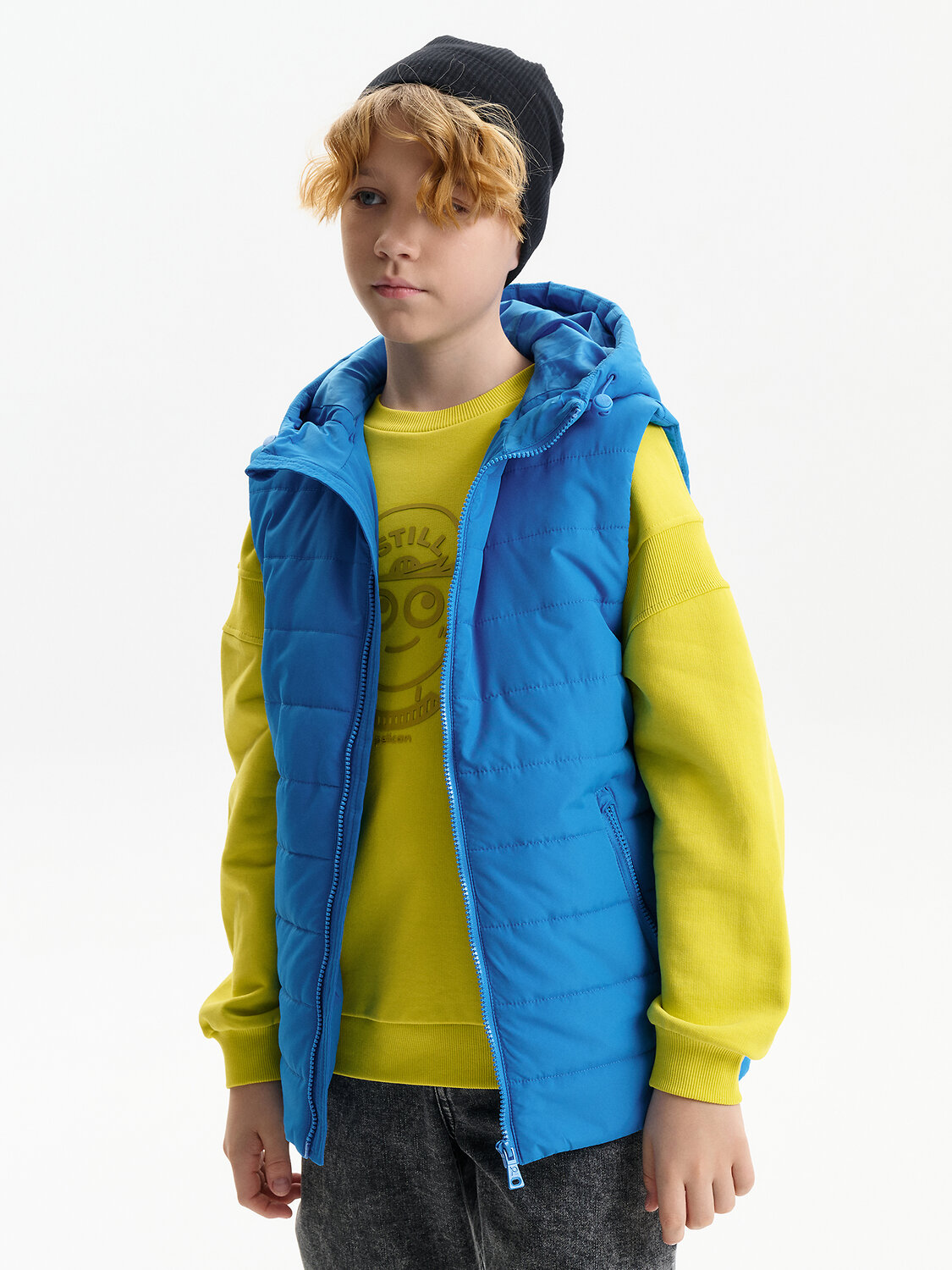 PELICAN Жилет 581569 BZVK3389 Лазурный