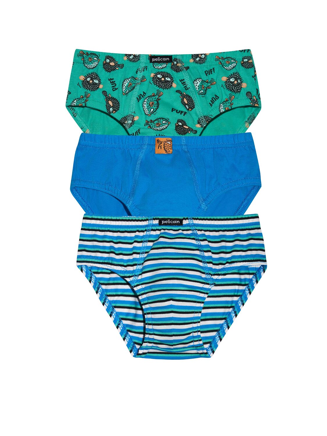 PELICAN Набор 581596 BULB3389(3) Лазурный/ментол/лазурный