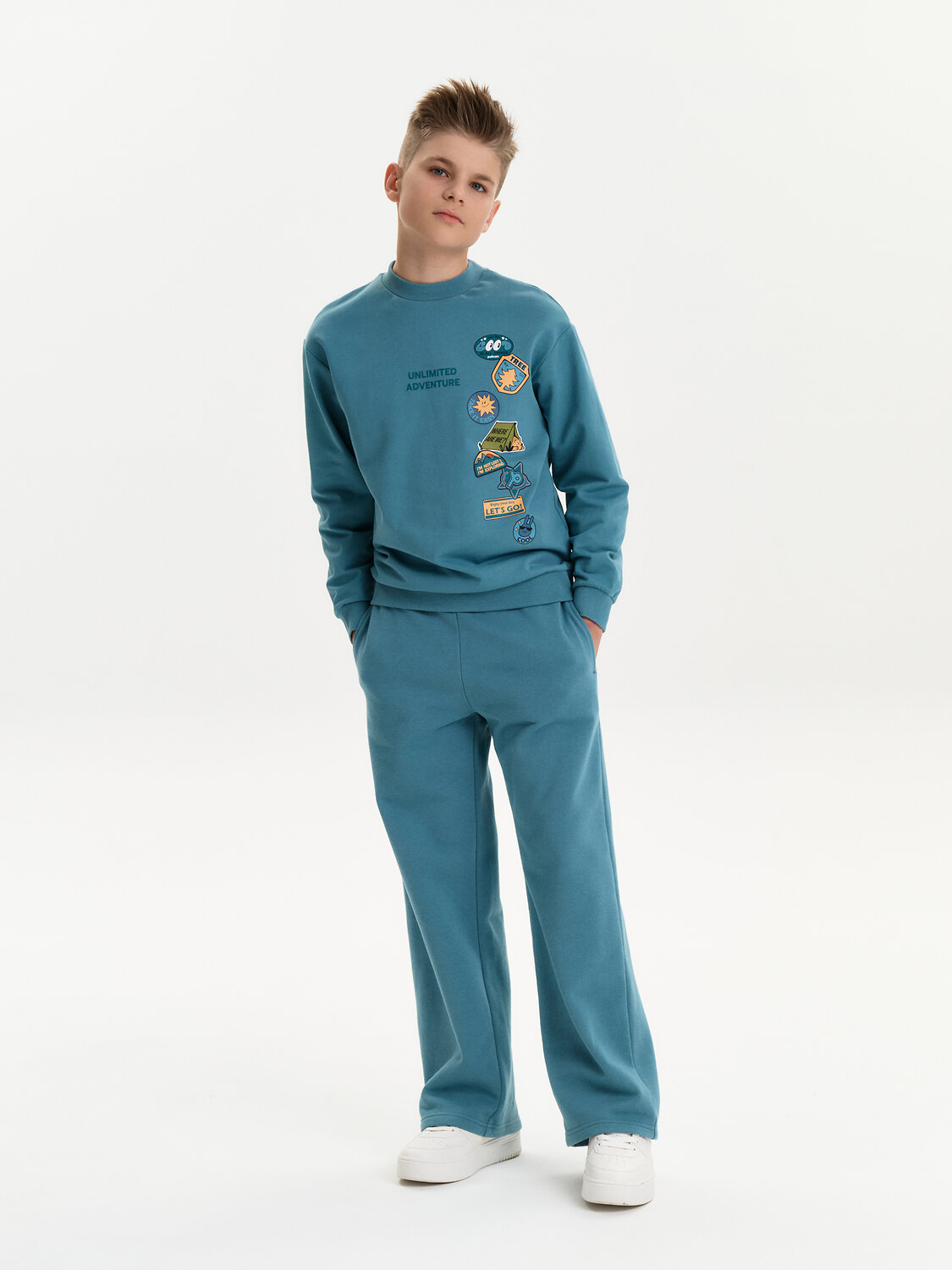 PELICAN Толстовка 581598 BFN3387 Джинс