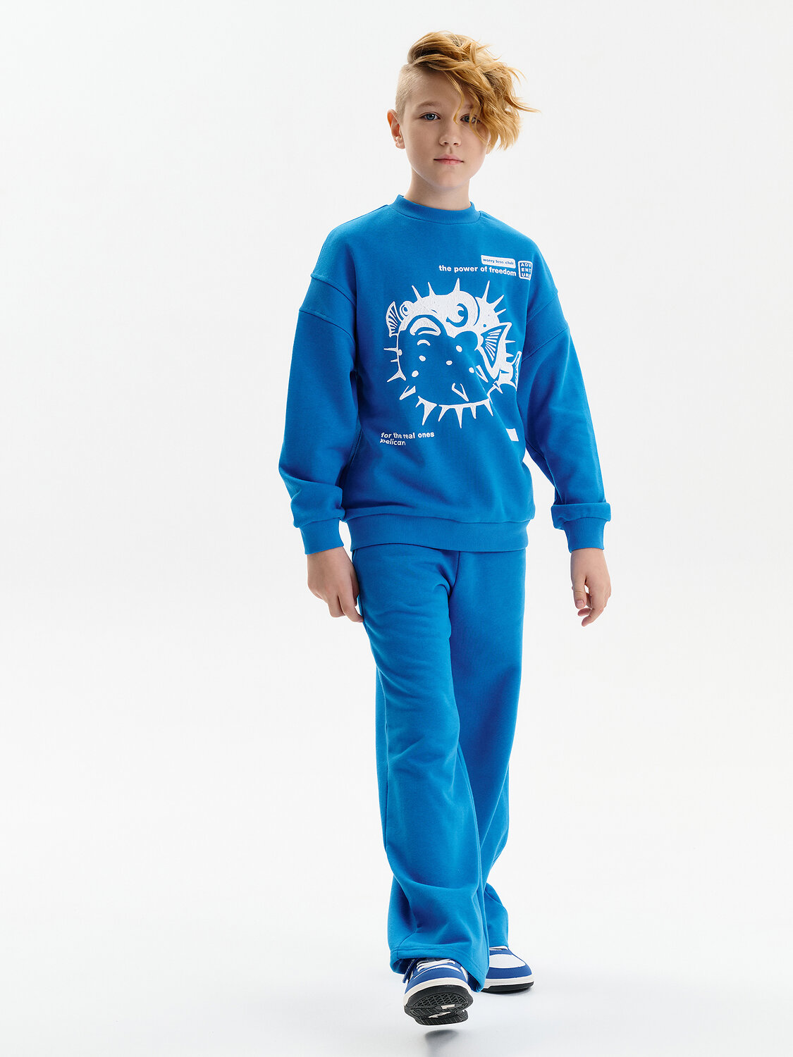 PELICAN Толстовка 581602 BFN3389/2 Лазурный