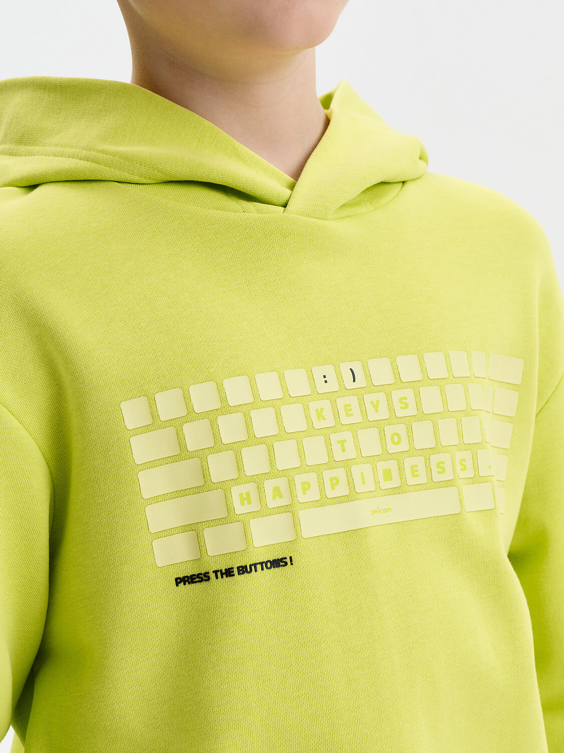 PELICAN Толстовка 581606 BFNK3388 Яблочный