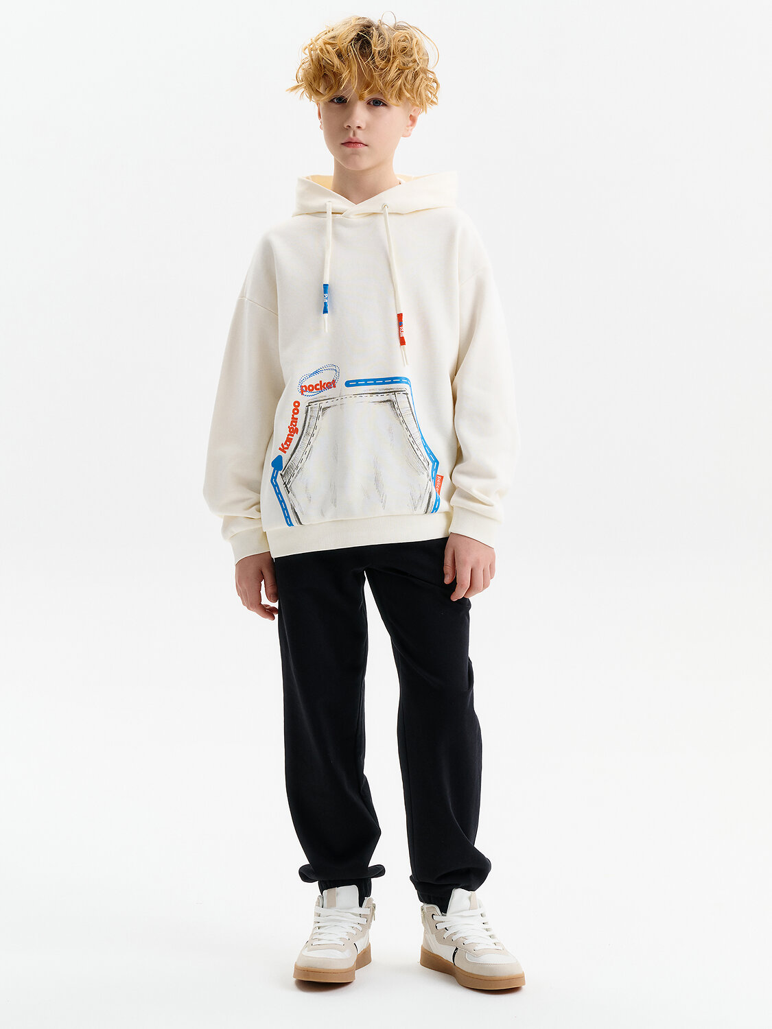 PELICAN Толстовка 581607 BFNK3388/1 Молочный