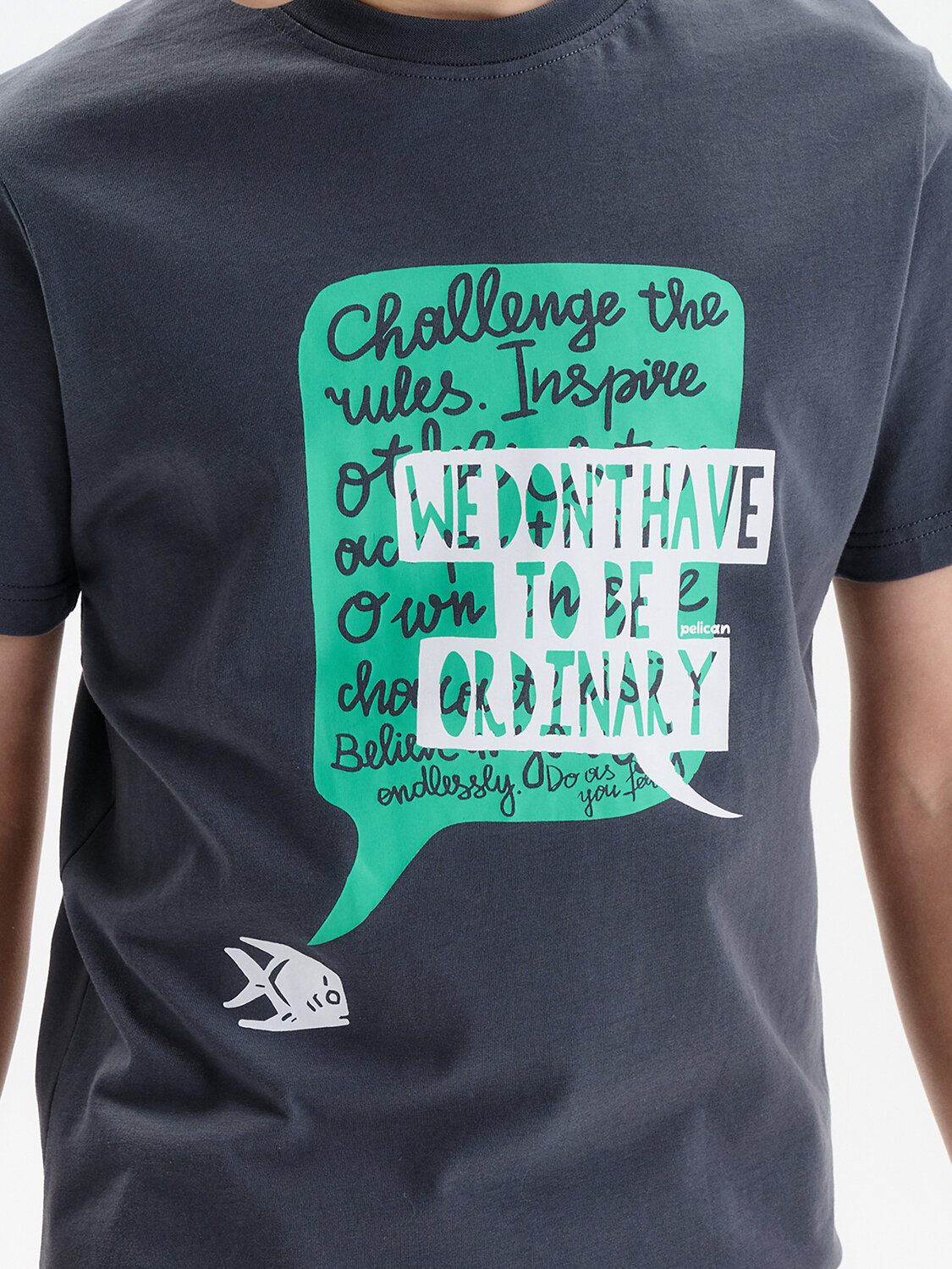 PELICAN Футболка 581628 BFT3389/1 Серый