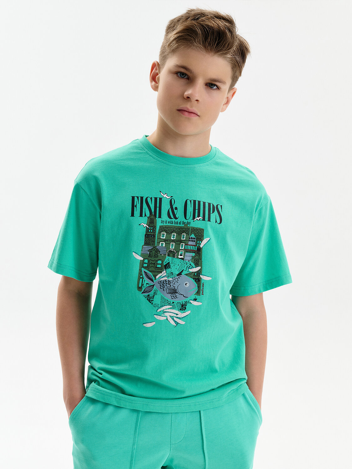 PELICAN Футболка 581631 BFT3389/4 Ментол