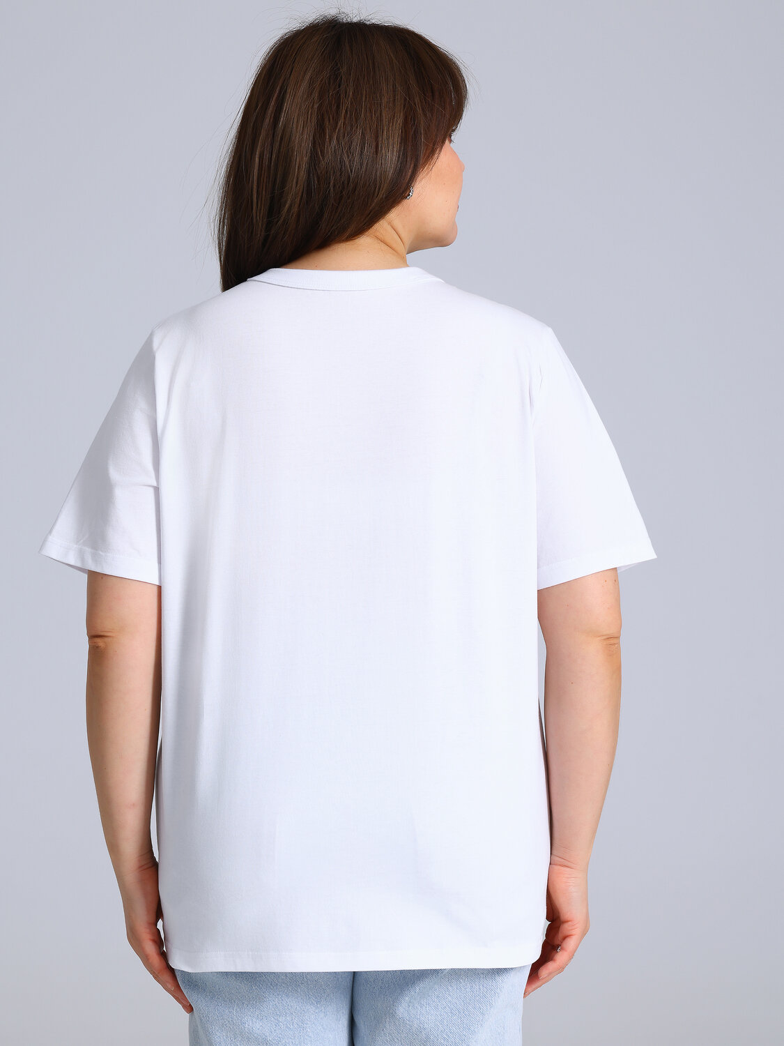 Апрель Футболка 581643 1ЖДФК3298001 белый