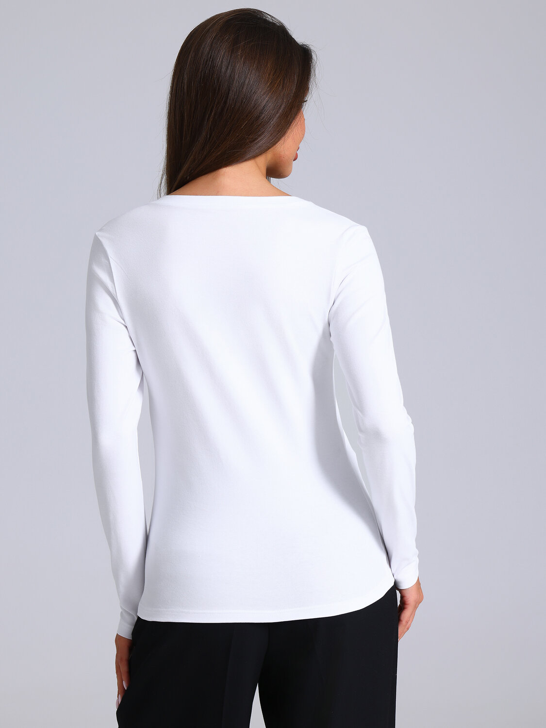 Апрель Лонгслив 581644 1ЖДЛД5090804 белый