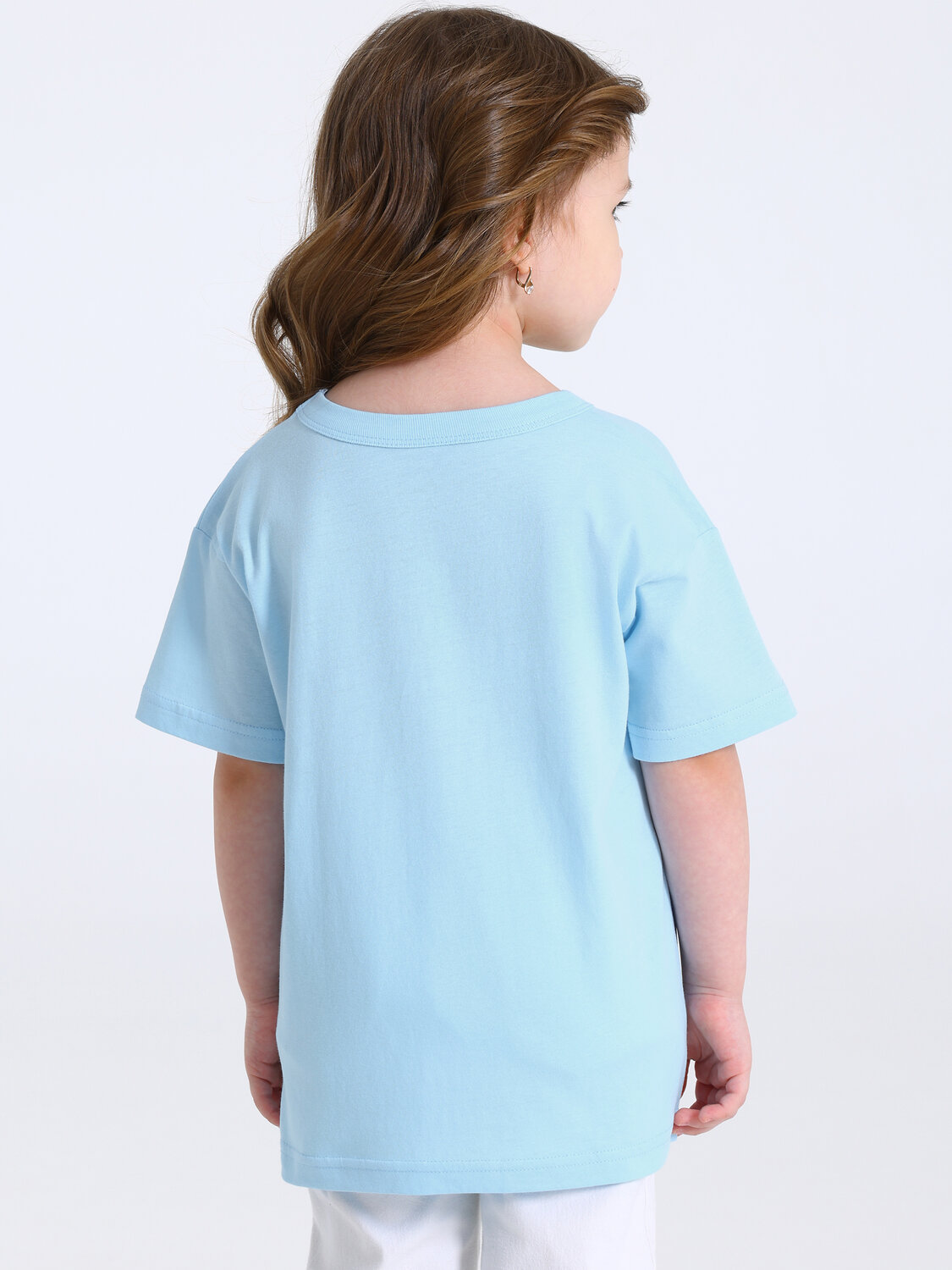 Апрель Футболка 581649 1ДДФК4327001 светло-голубой