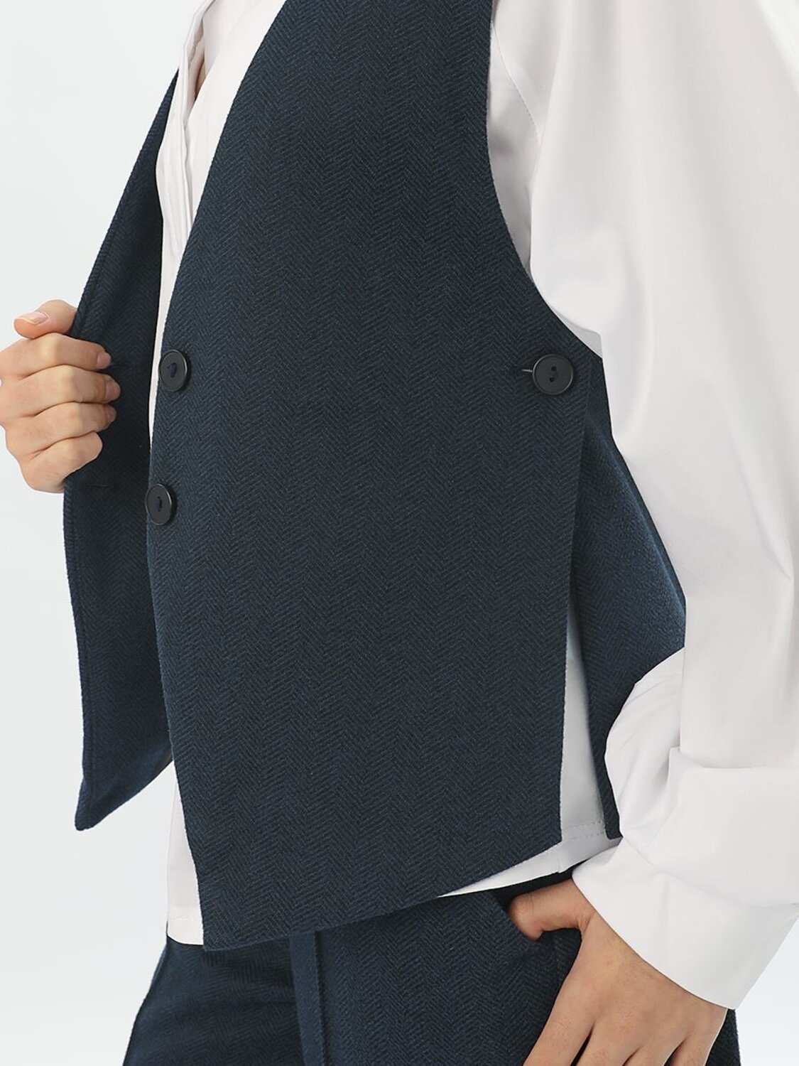 Соль&Перец Жилет 581669 SP2513 синий