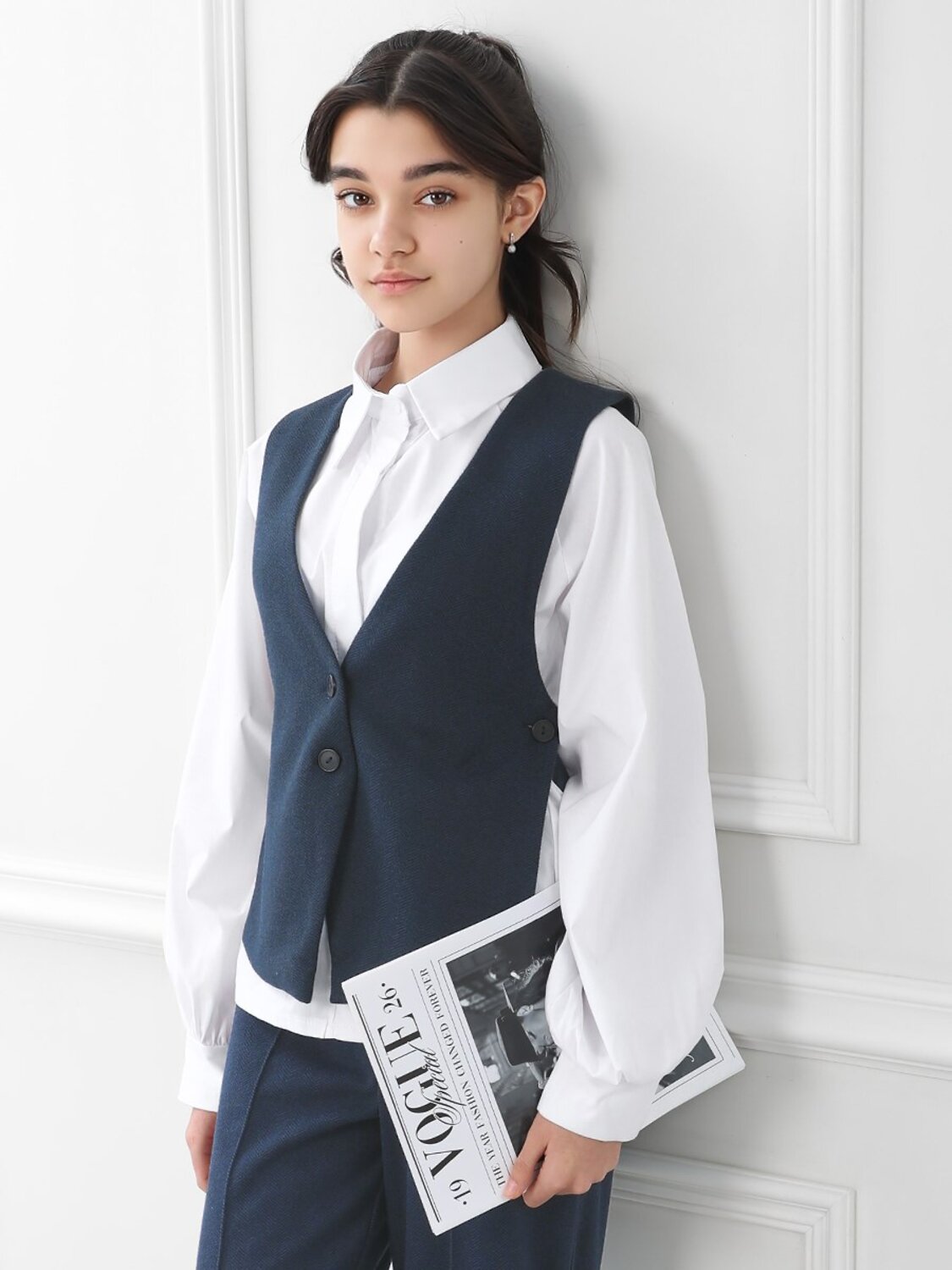 Соль&Перец Жилет 581669 SP2513 синий