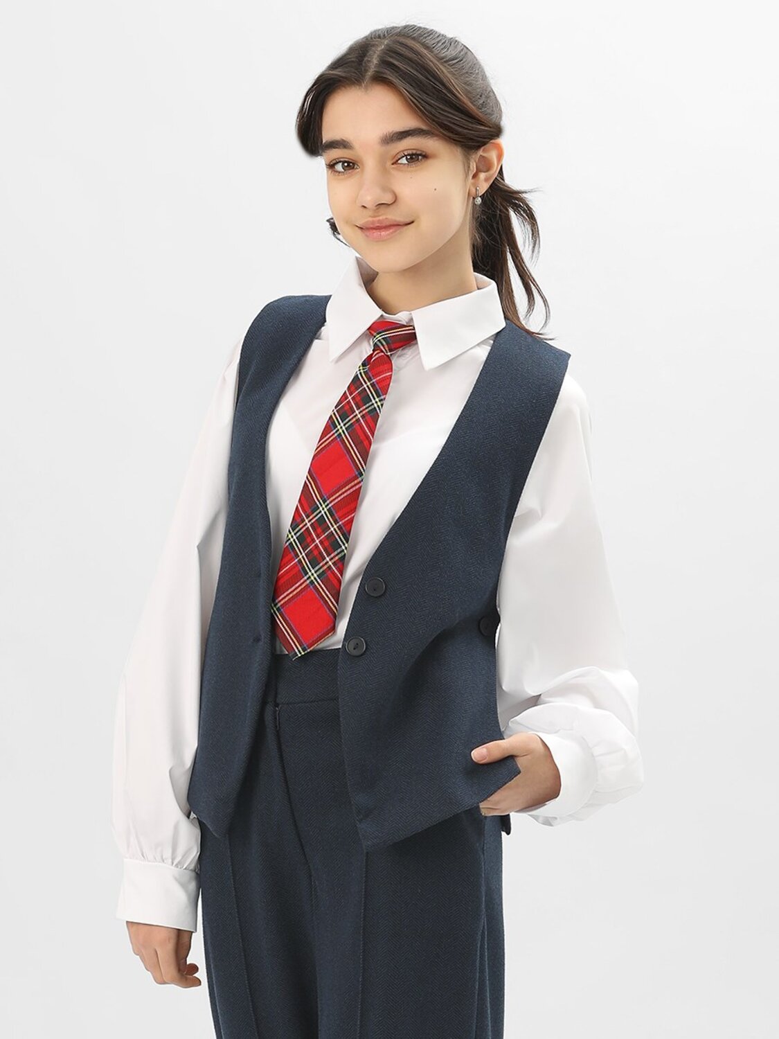 Соль&Перец Жилет 581669 SP2513 синий