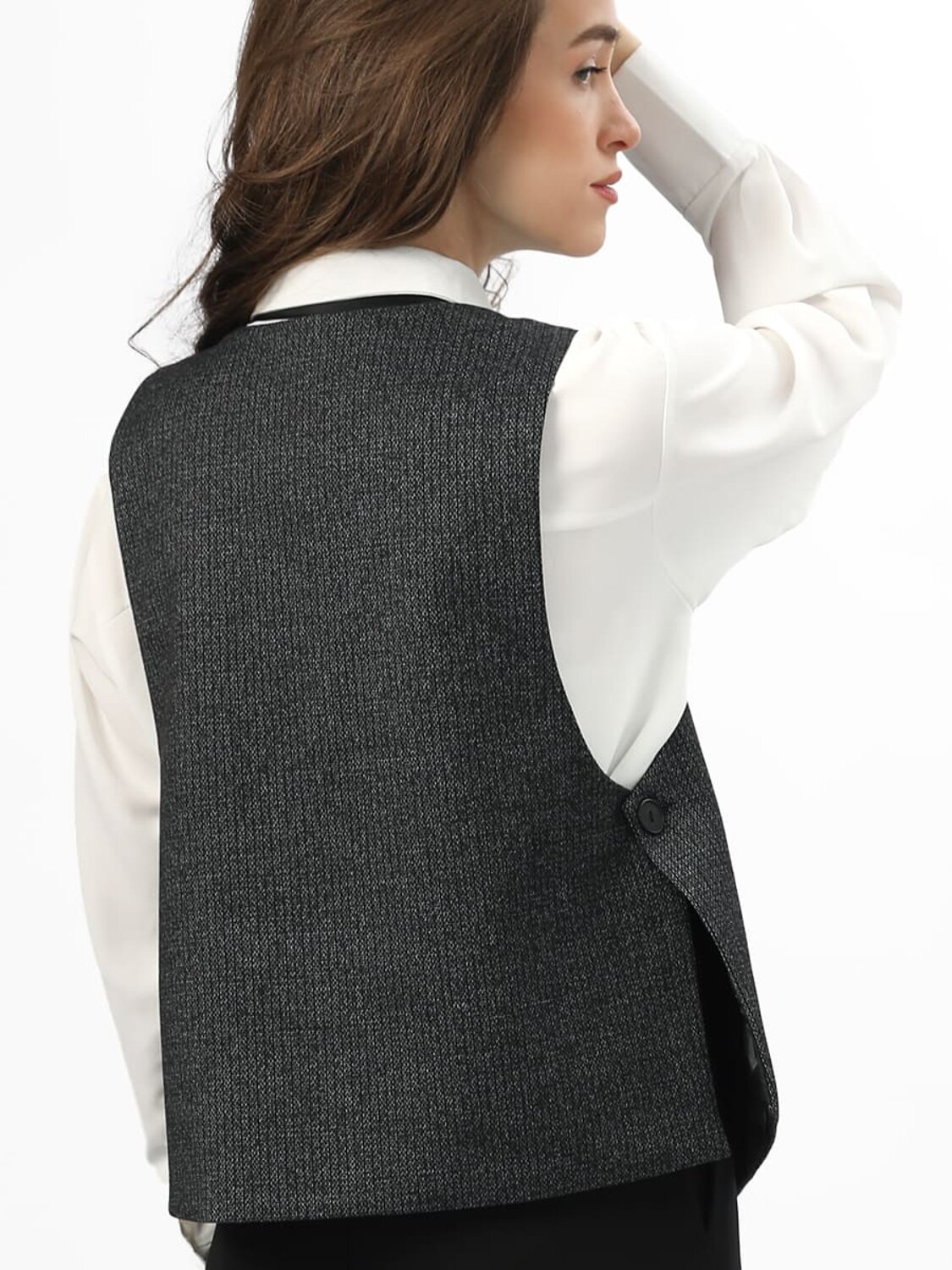 Соль&Перец Жилет 581672 SP2613 темно-серый