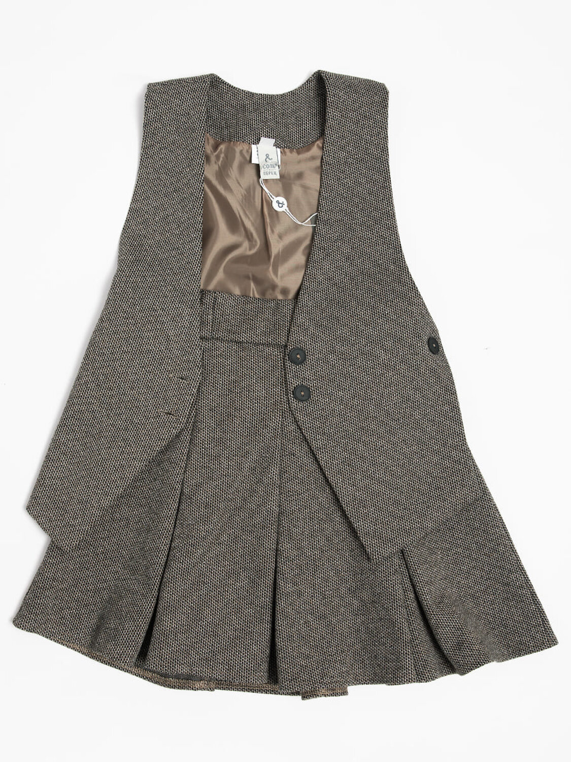 Соль&Перец Жилет 581674 SP0549EG коричневый