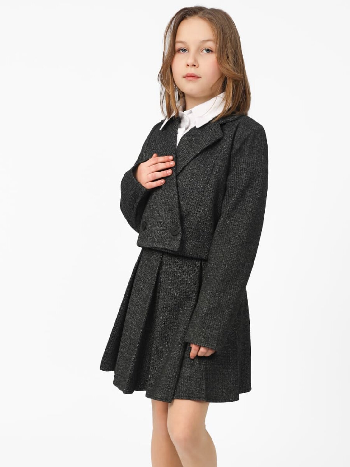 Соль&Перец Пиджак 581675 SP0548EG темно-серый