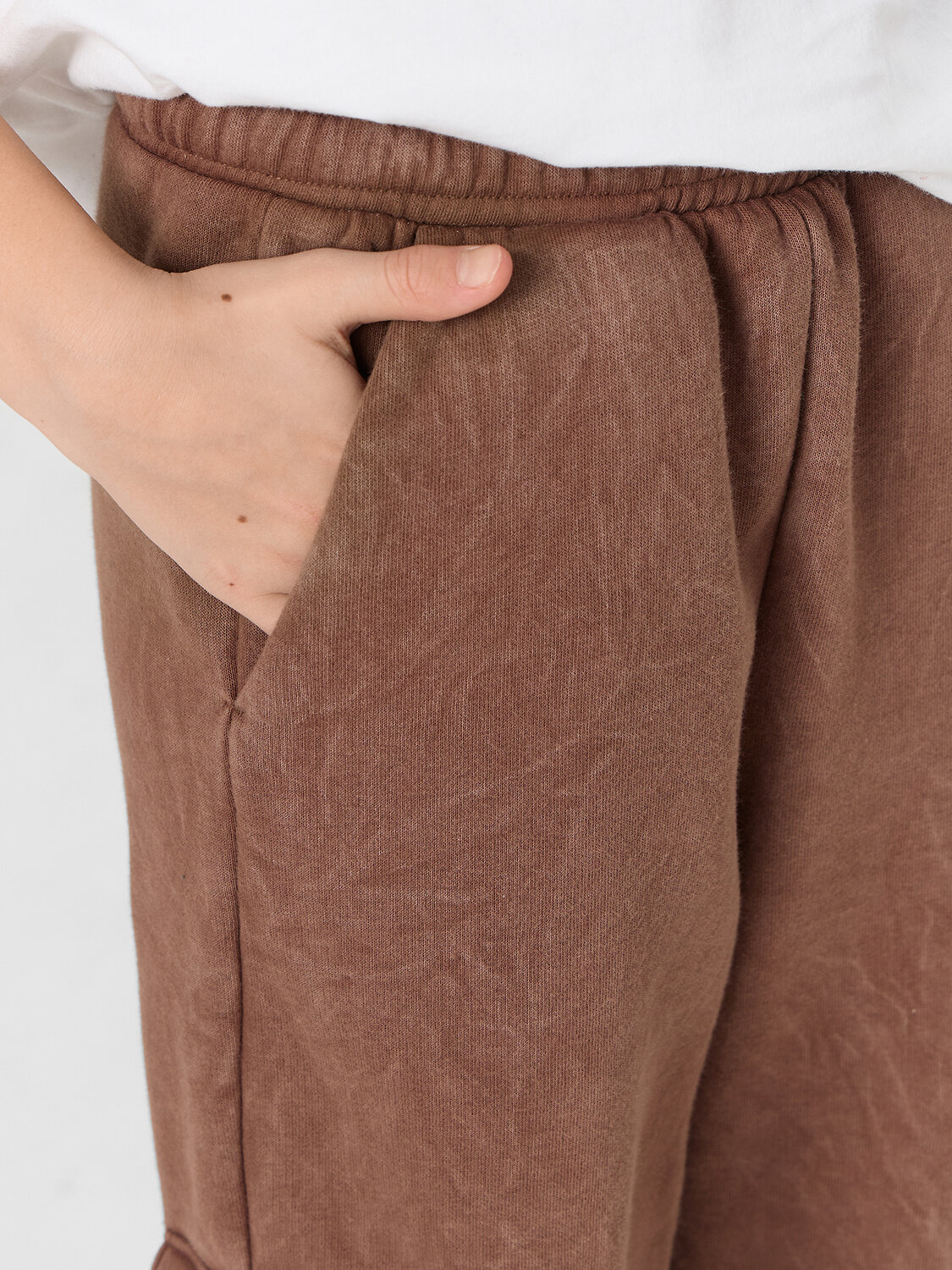 MARK FORMELLE Брюки 581678 183413 ACID WASH коричневый