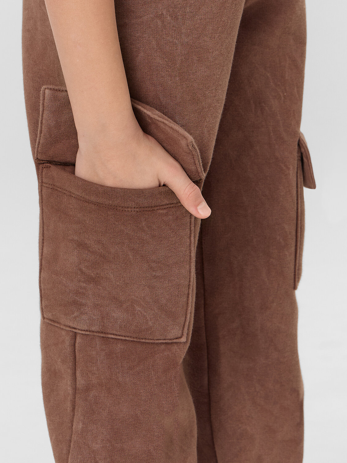 MARK FORMELLE Брюки 581678 183413 ACID WASH коричневый