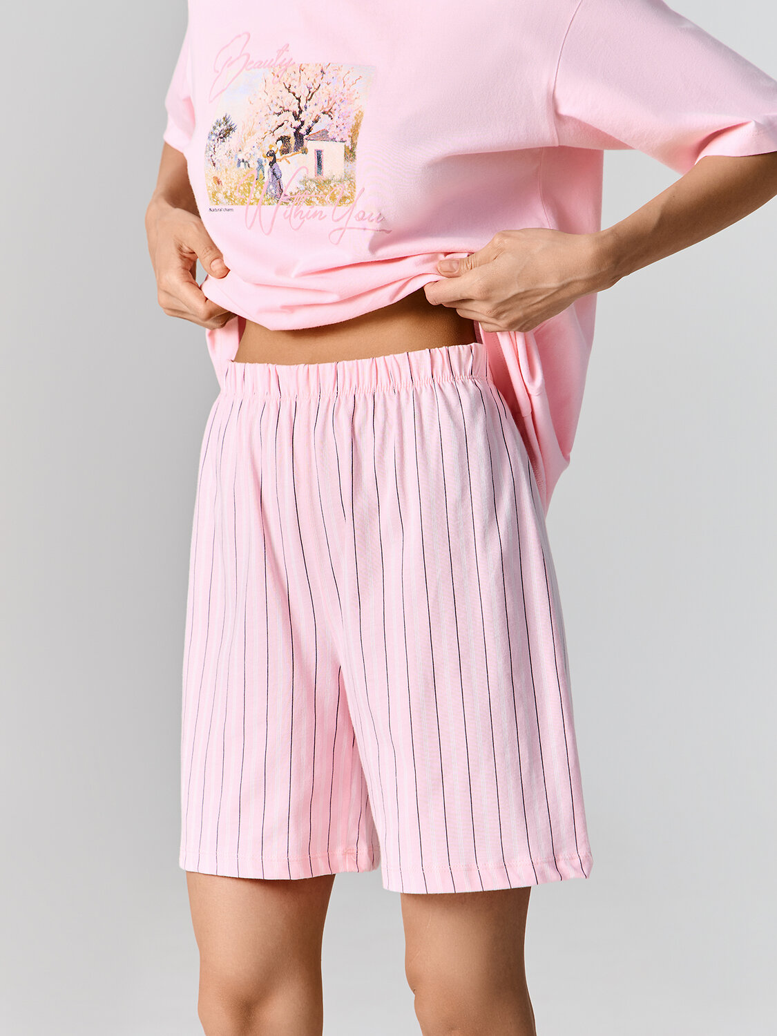 MARK FORMELLE Комплект 581699 592596-1 розовая сказка +полоска на розовом