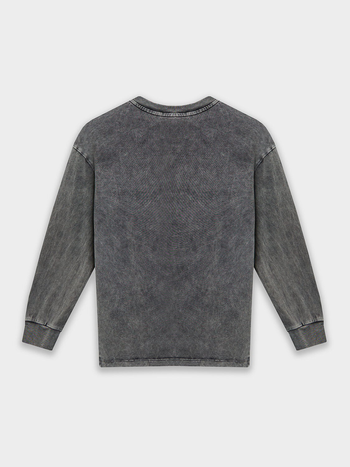 MARK FORMELLE Лонгслив 581704 123434/1 ACID WASH графит +печать