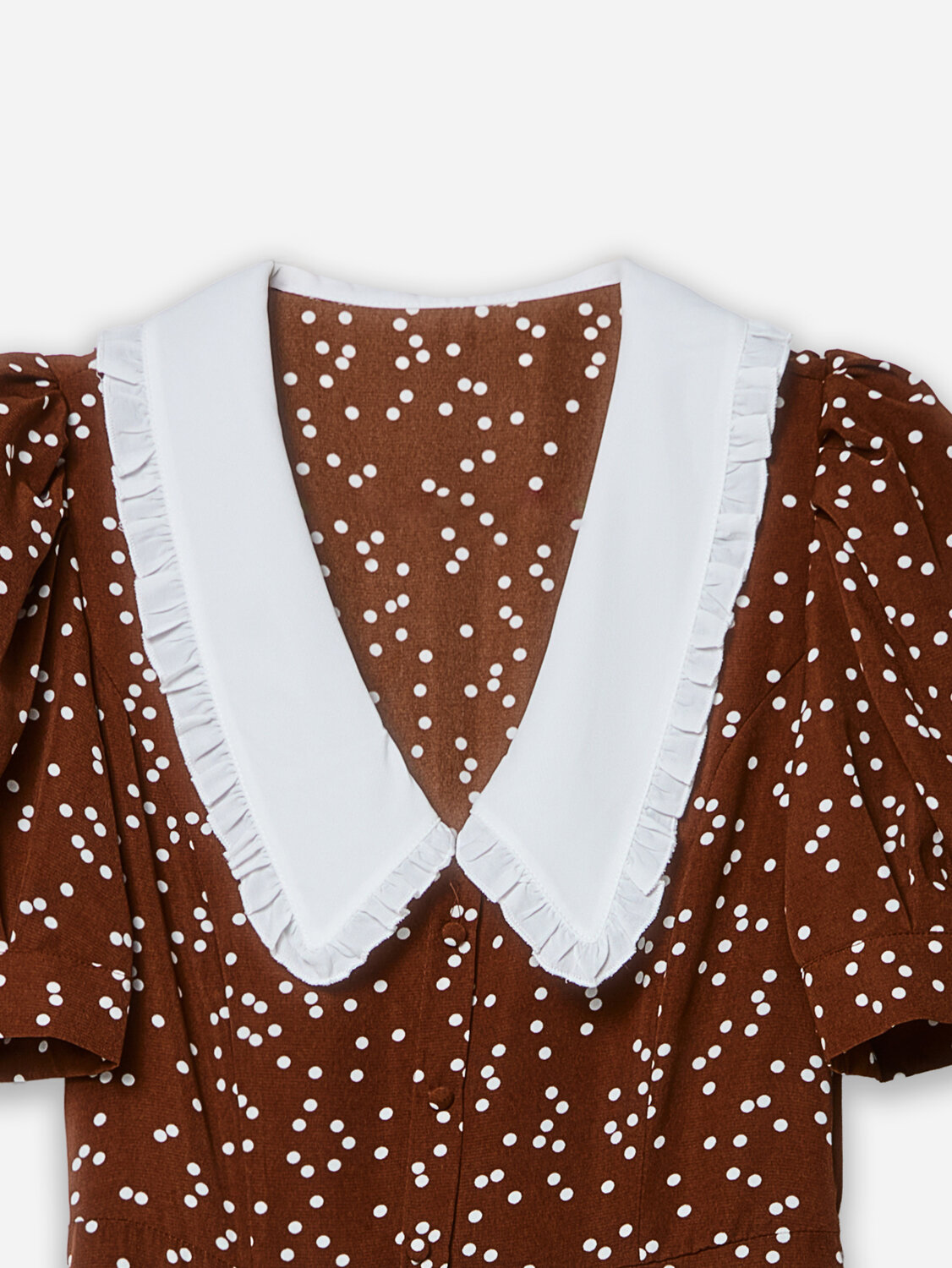 MARK FORMELLE Платье 581708 154036 молочный горошек