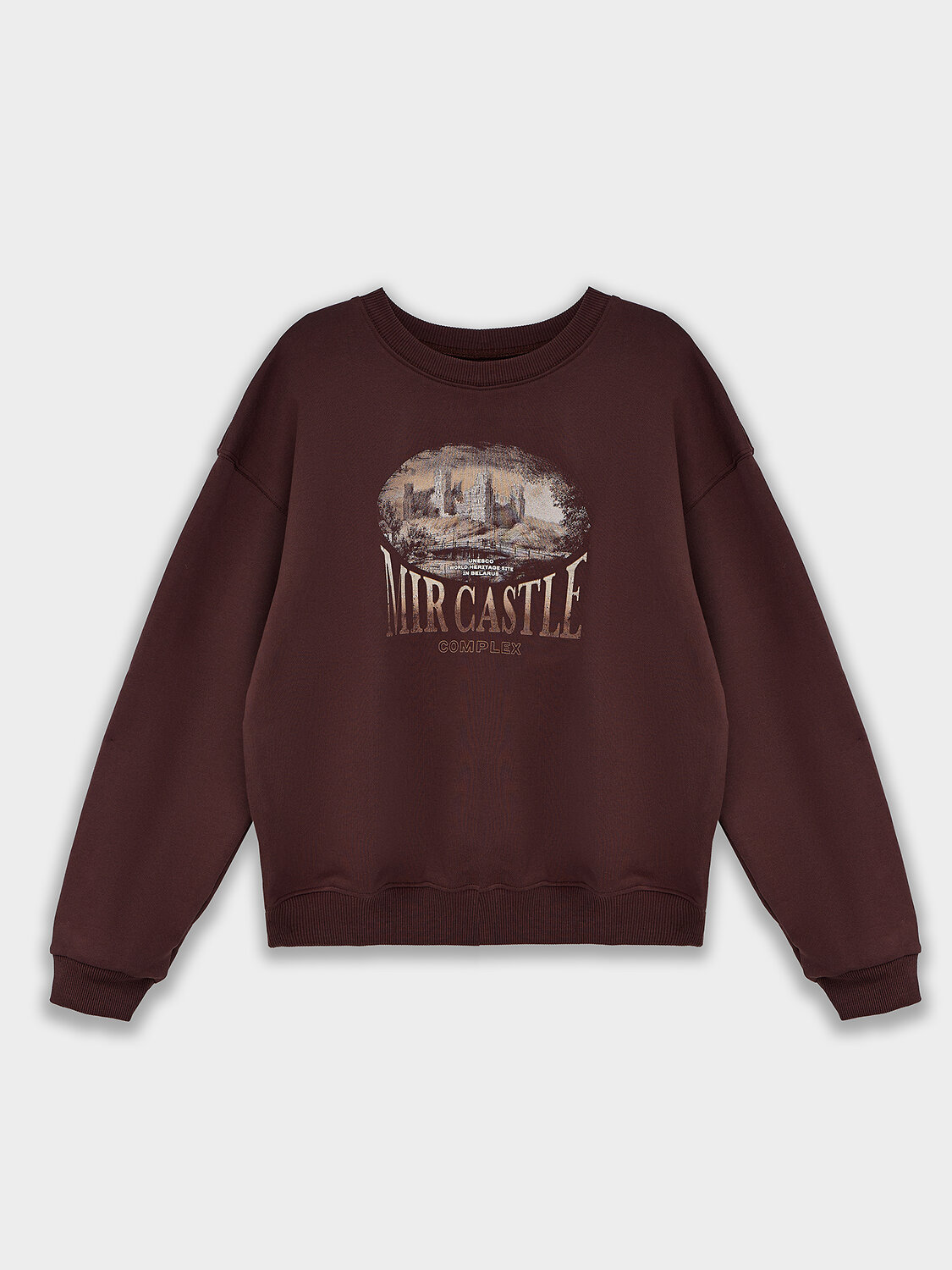 MARK FORMELLE Свитшот 581711 122530 ристретто +печать