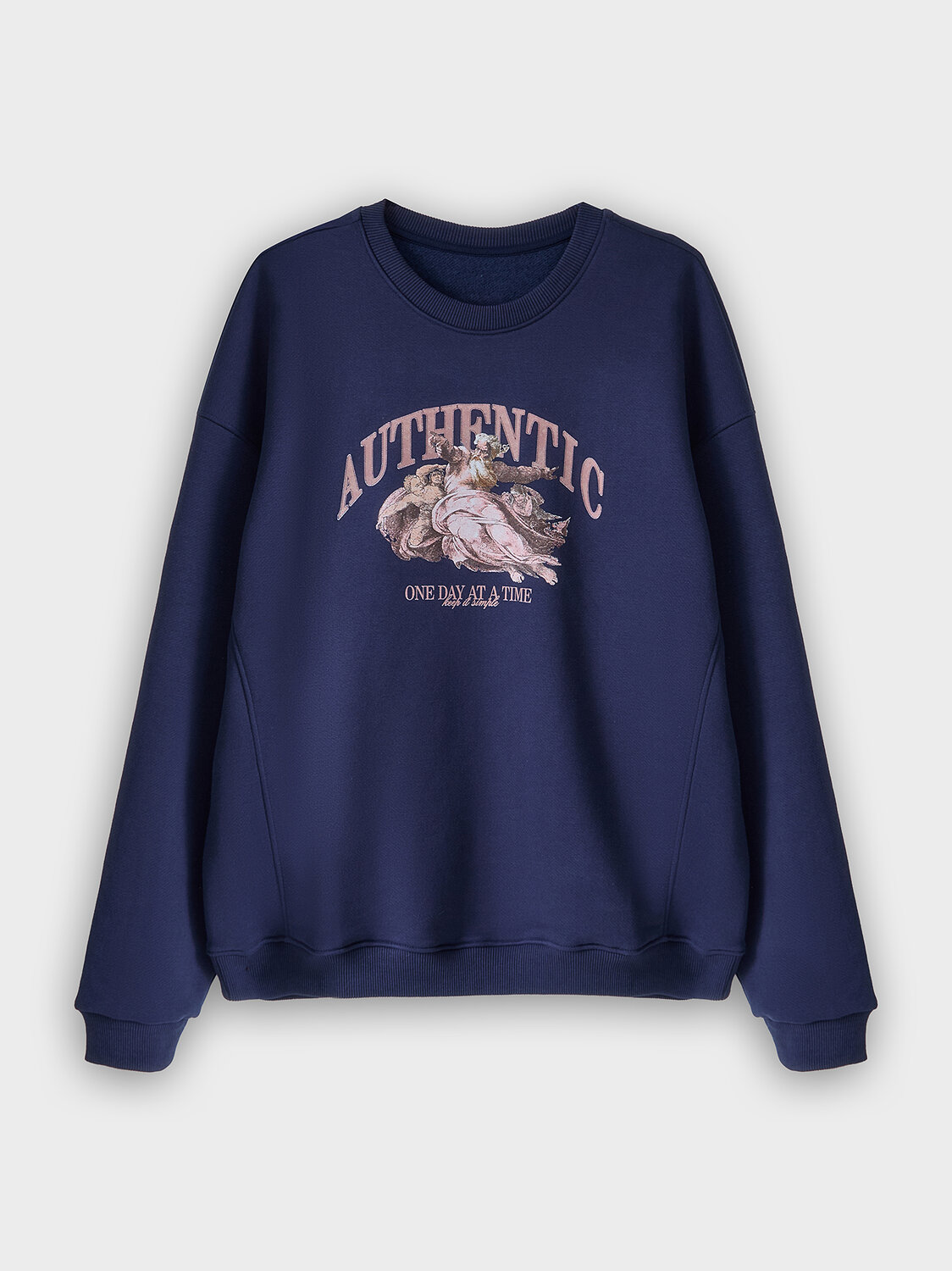 MARK FORMELLE Свитшот 581712 121893 полуночно -синий +печать