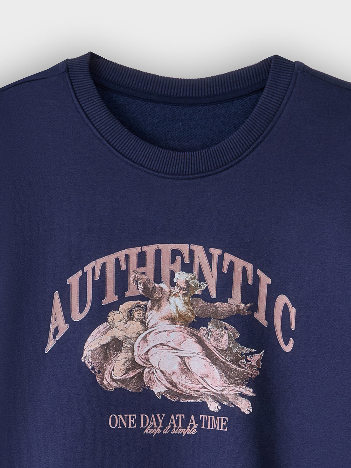 MARK FORMELLE Свитшот 581712 121893 полуночно -синий +печать