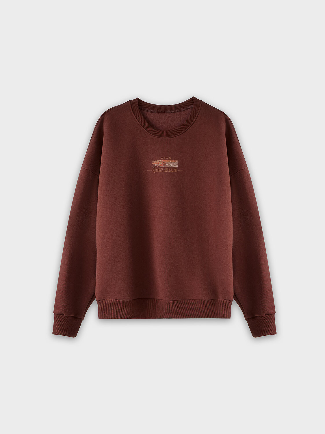 MARK FORMELLE Свитшот 581713 121944 т.шоколадный +печать