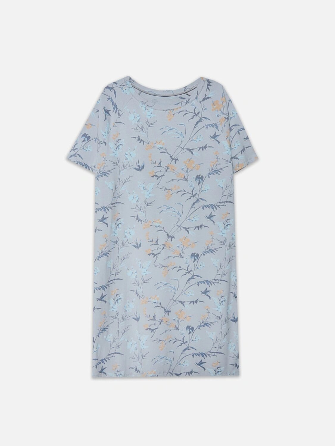 MARK FORMELLE Сорочка 581717 572385 цветочки на сером