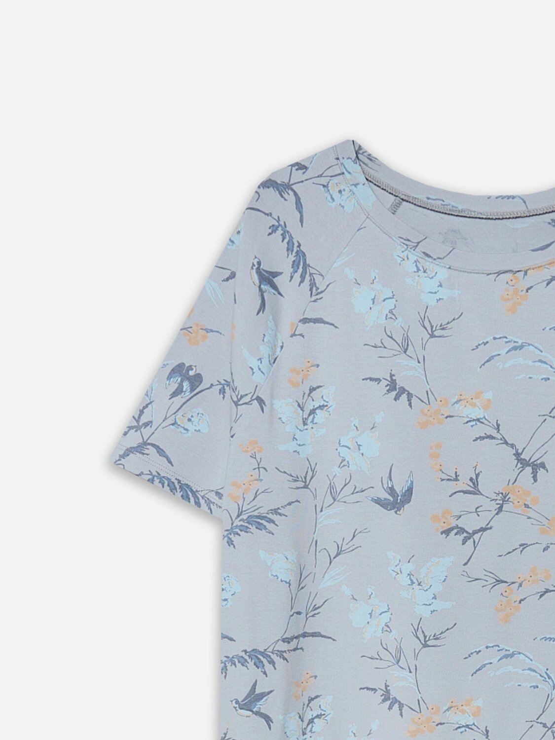 MARK FORMELLE Сорочка 581717 572385 цветочки на сером