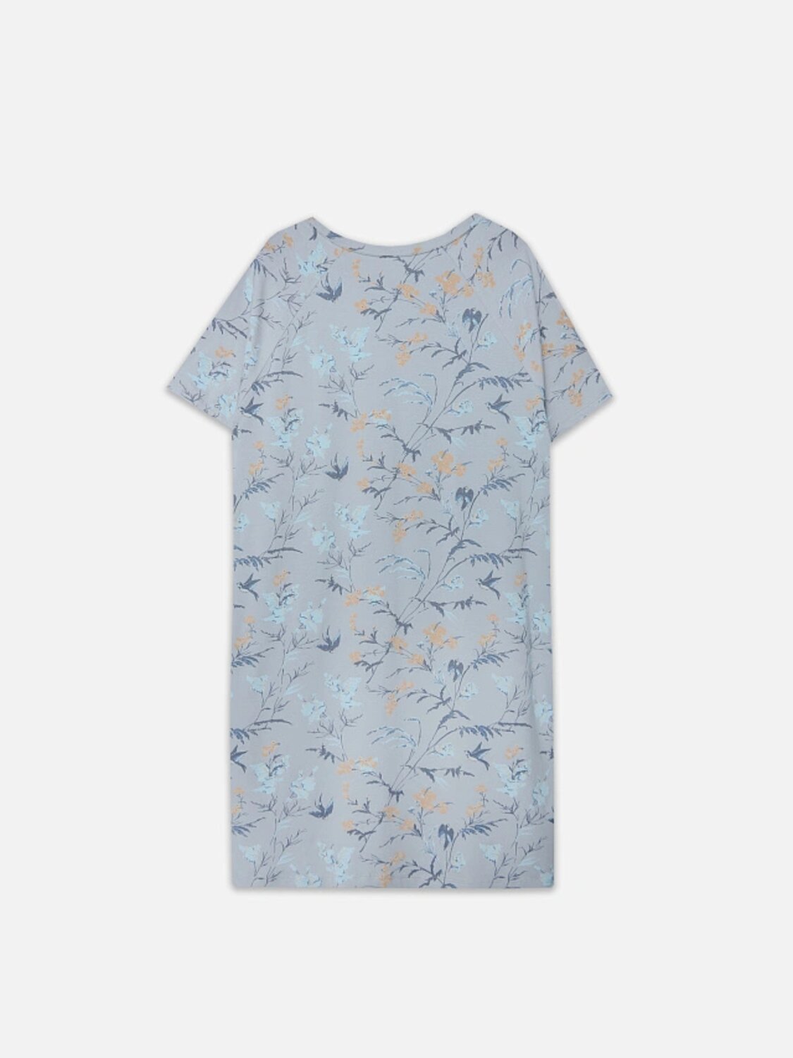 MARK FORMELLE Сорочка 581717 572385 цветочки на сером