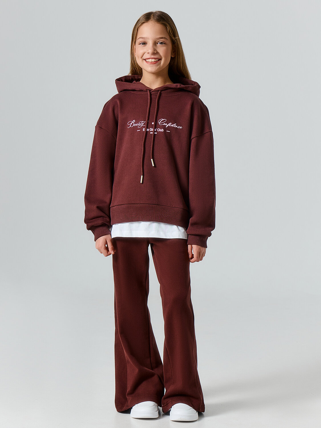 MARK FORMELLE Худи 581725 127986 коричневый +печать