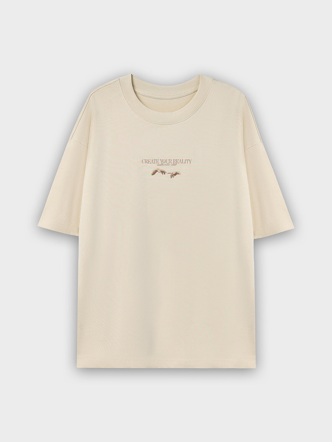 MARK FORMELLE Футболка 581728 111883 песчаное облако +печать