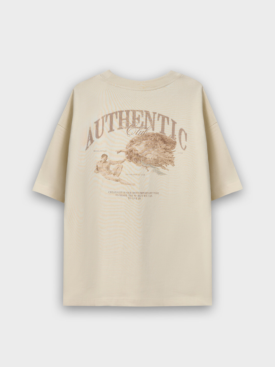 MARK FORMELLE Футболка 581728 111883 песчаное облако +печать