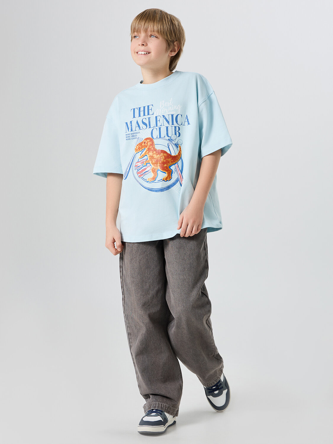 MARK FORMELLE Футболка 581737 113452 небо +печать