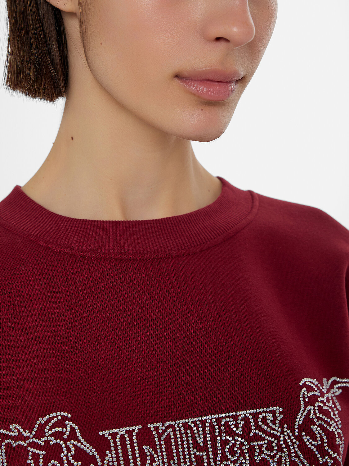 MARK FORMELLE Свитшот 581739 122559 бордо +печать