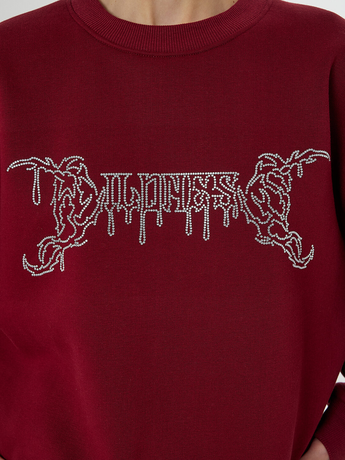 MARK FORMELLE Свитшот 581739 122559 бордо +печать