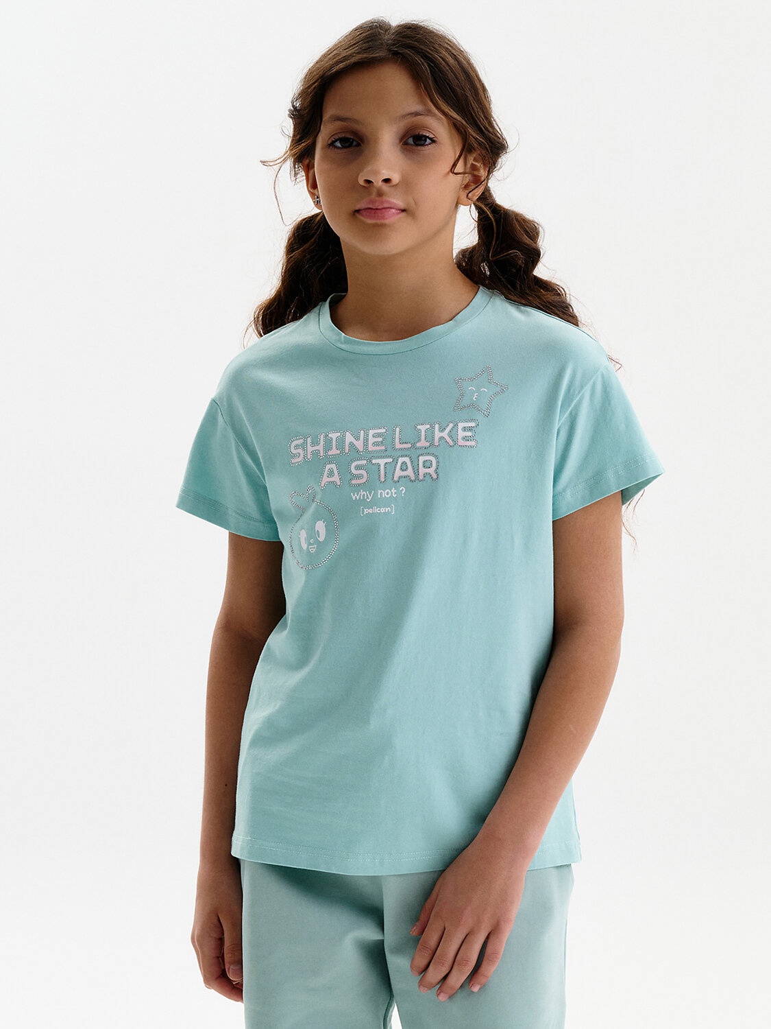 PELICAN Футболка 581756 GFT3377/1 Лазурный