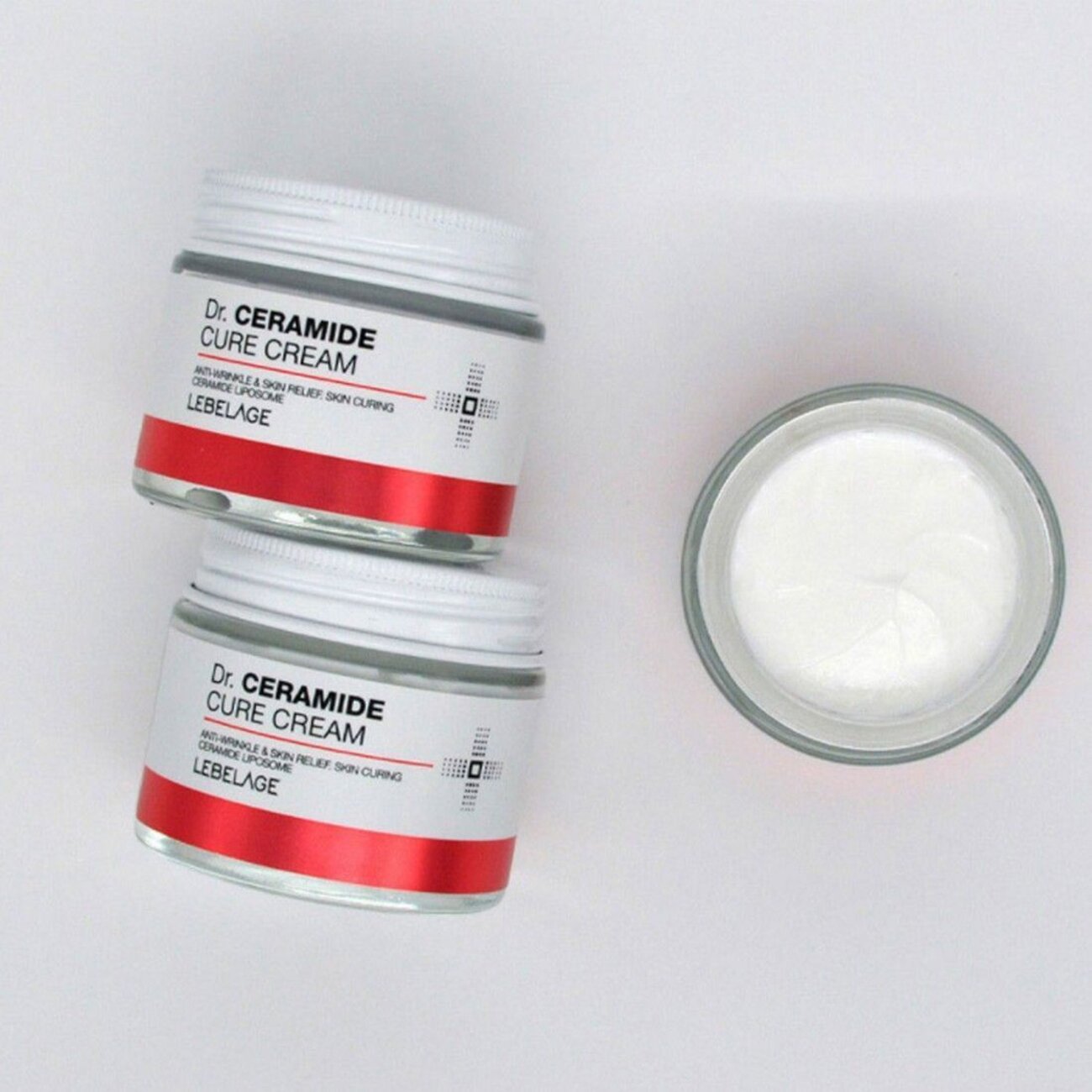 Lebelage Антивозрастной крем улучшающий рельеф кожи с керамидами / Dr. Ceramide Cure Cream, 70 мл 581763 19958 