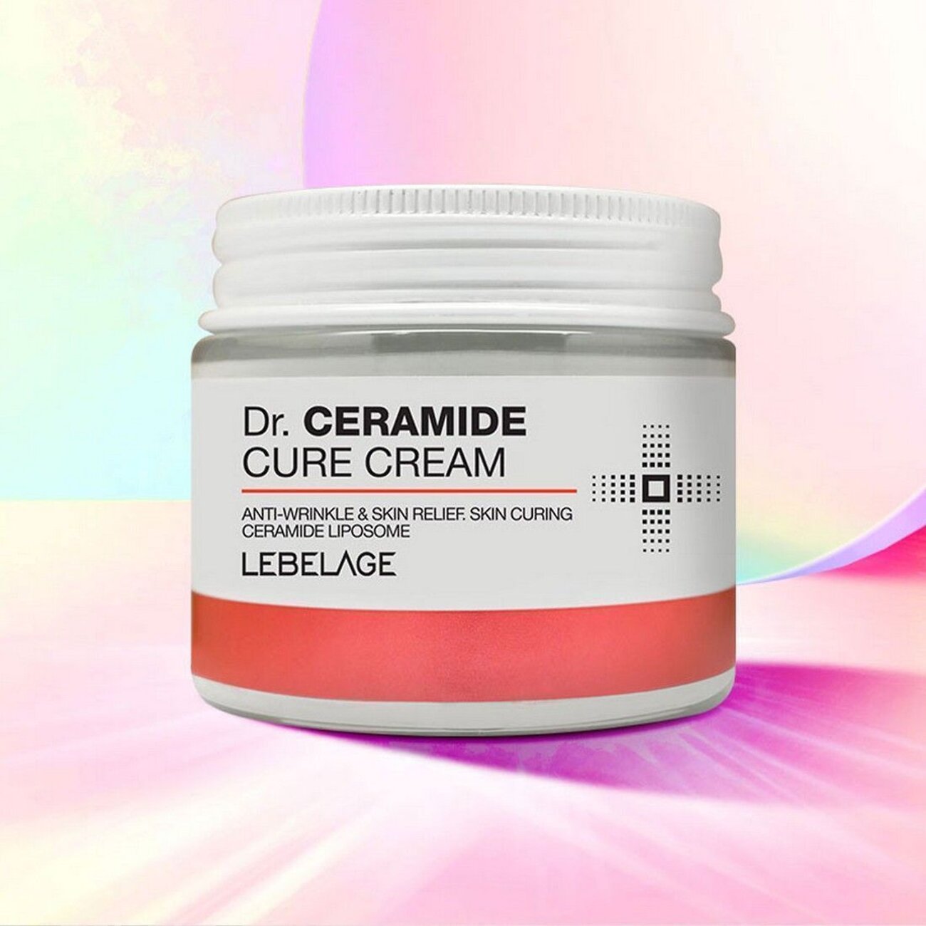 Lebelage Антивозрастной крем улучшающий рельеф кожи с керамидами / Dr. Ceramide Cure Cream, 70 мл 581763 19958 