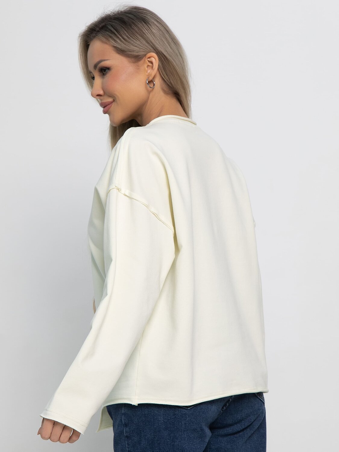 LT Collection Блуза 581791 Б15104-35М молочный