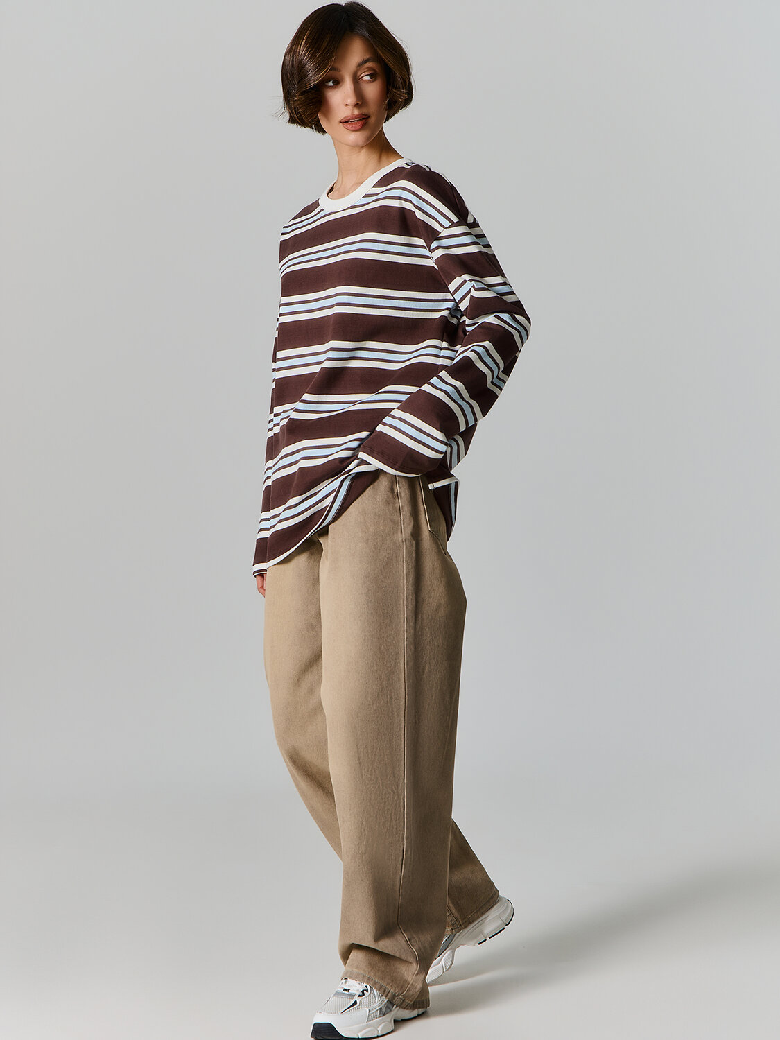 MARK FORMELLE Джемпер 581804 122924 полоска на ристретто