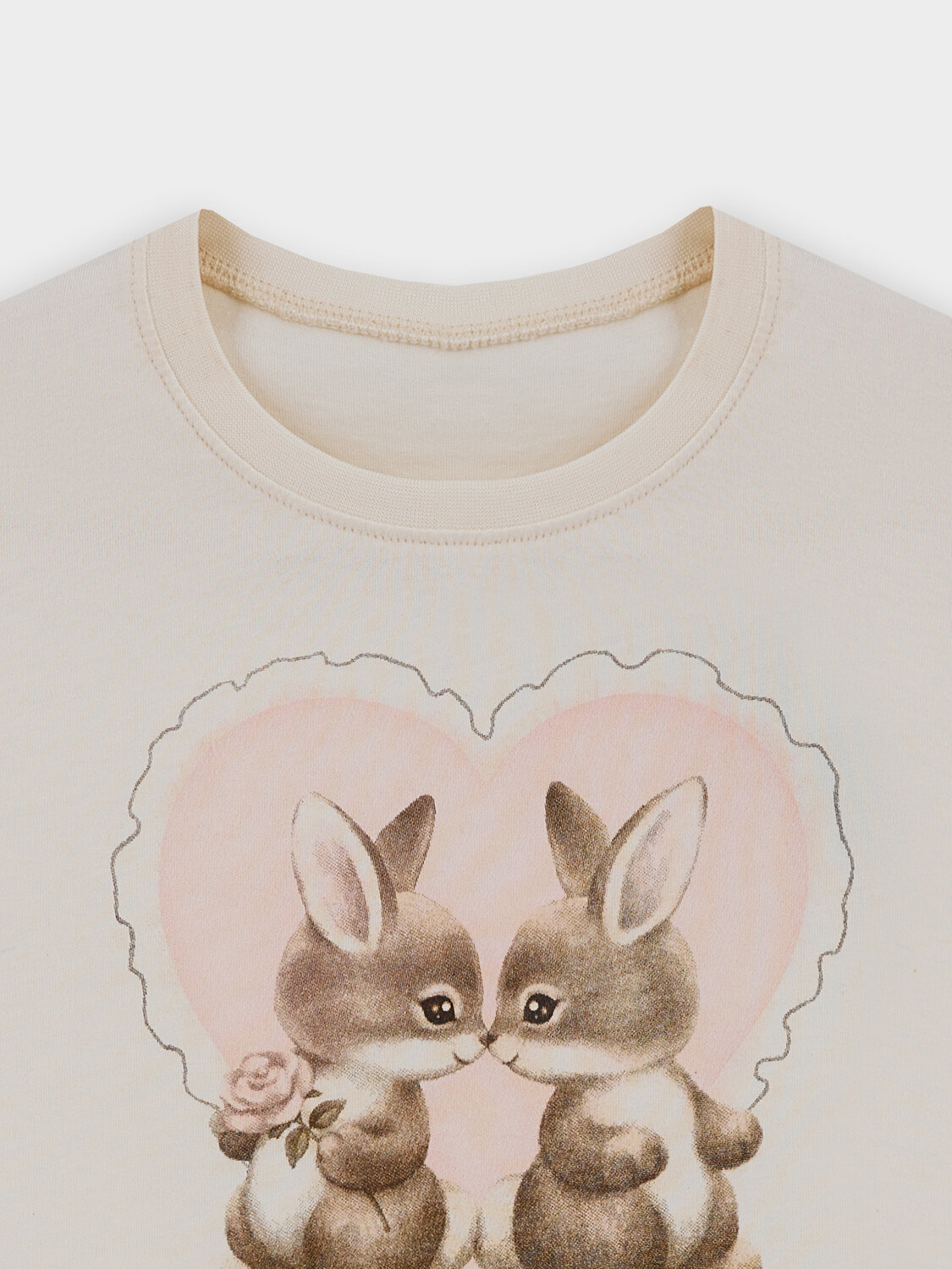 MARK FORMELLE Комплект 581808 567735 молочный +зайчики на розовом