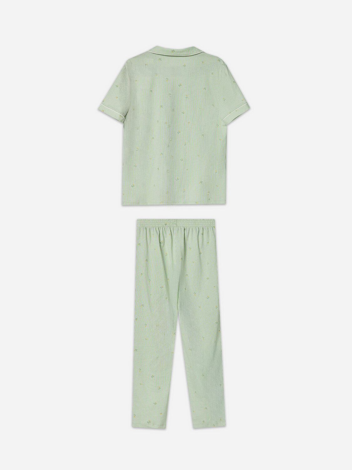 MARK FORMELLE Костюм 581817 592505-1 цветы на зеленой полоске