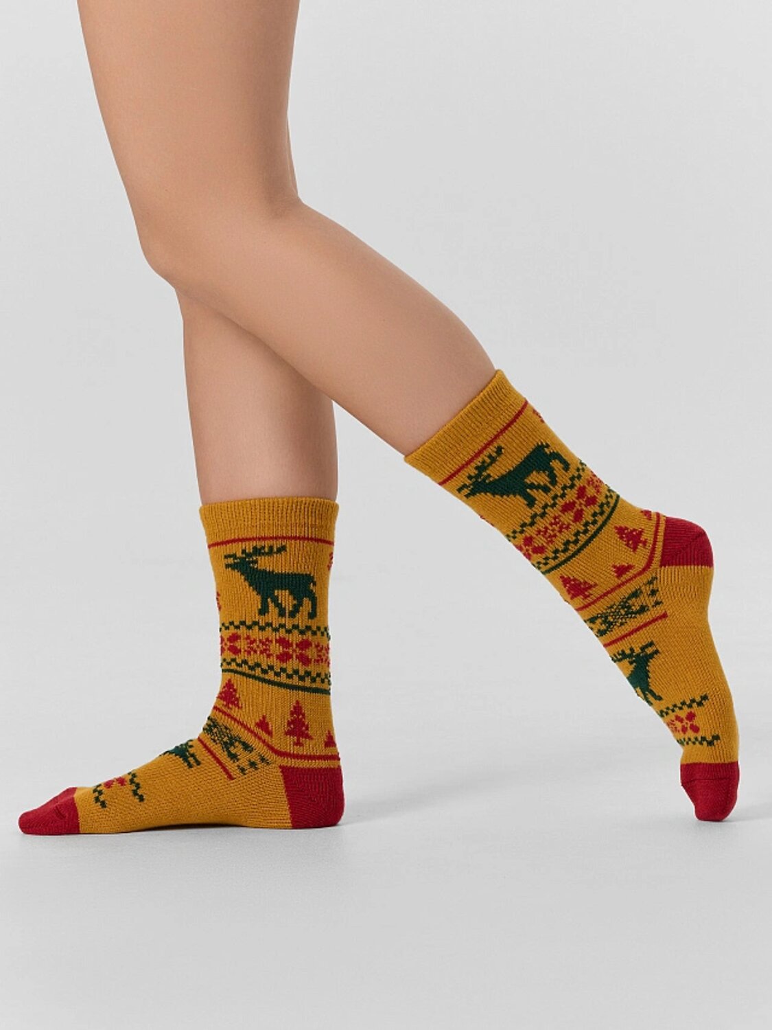 MARK FORMELLE Женские носки 581822 394K-1552 горчичный
