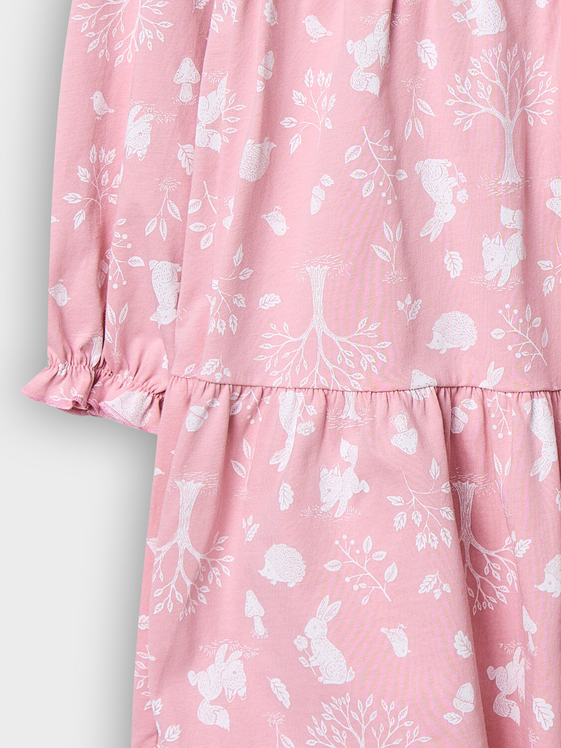 MARK FORMELLE Платье 581823 157985 лесные животные на п.розовом